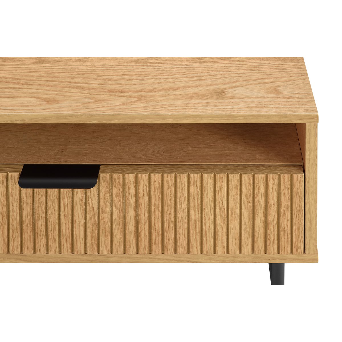 TV-meubel 120 cm eiken echt houtfineer