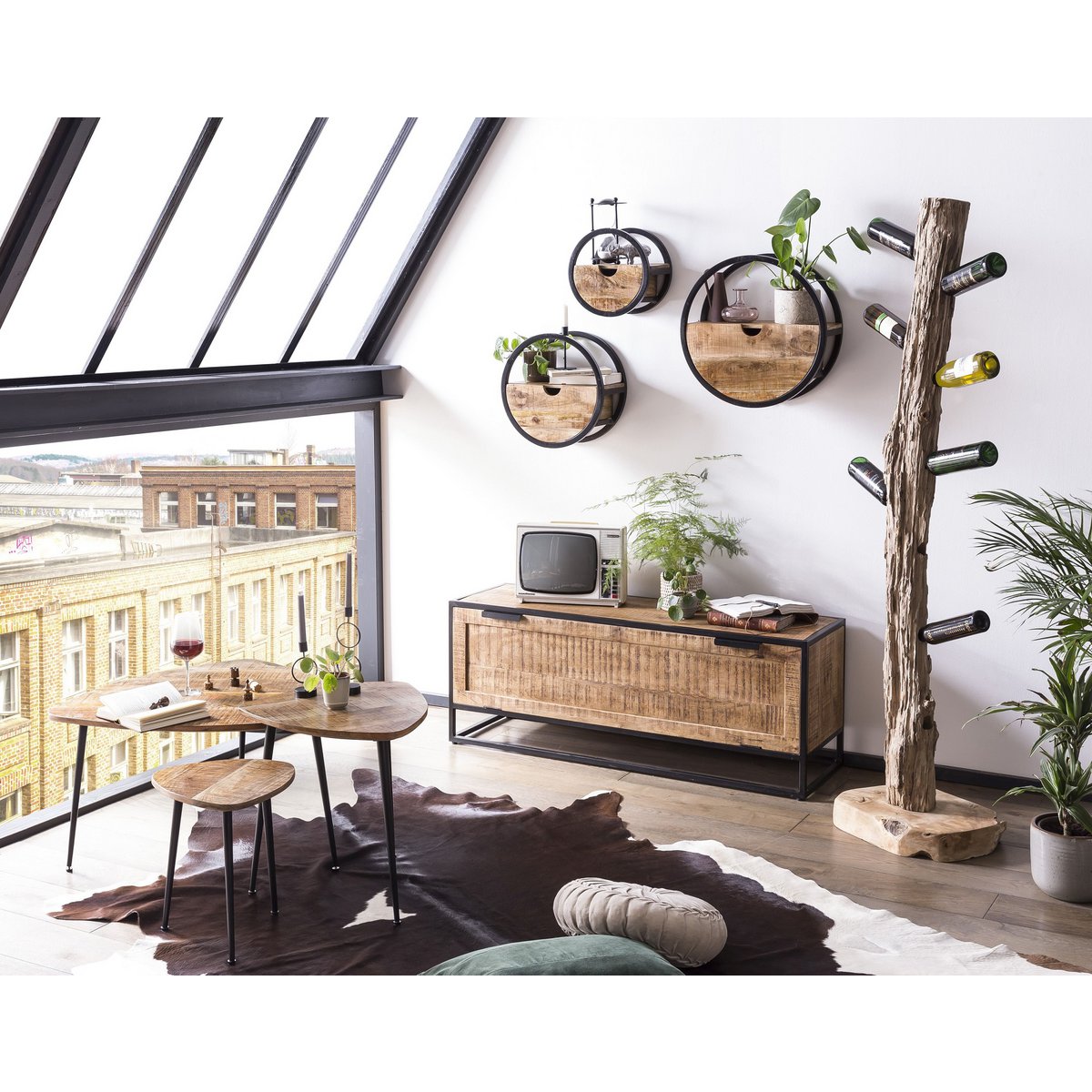 Salontafel 40x37x37 cm