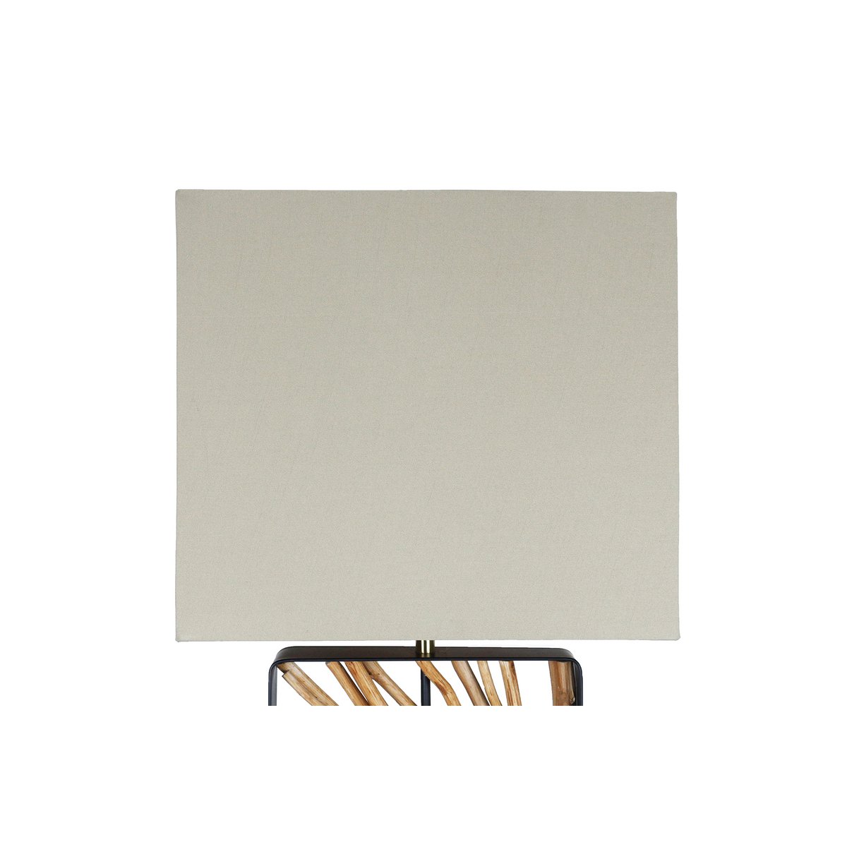 Vloerlamp drijfhout naturel/beige 165 cm