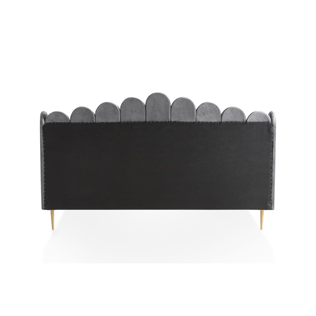 Fluwelen schelpenbed 180x200 cm
