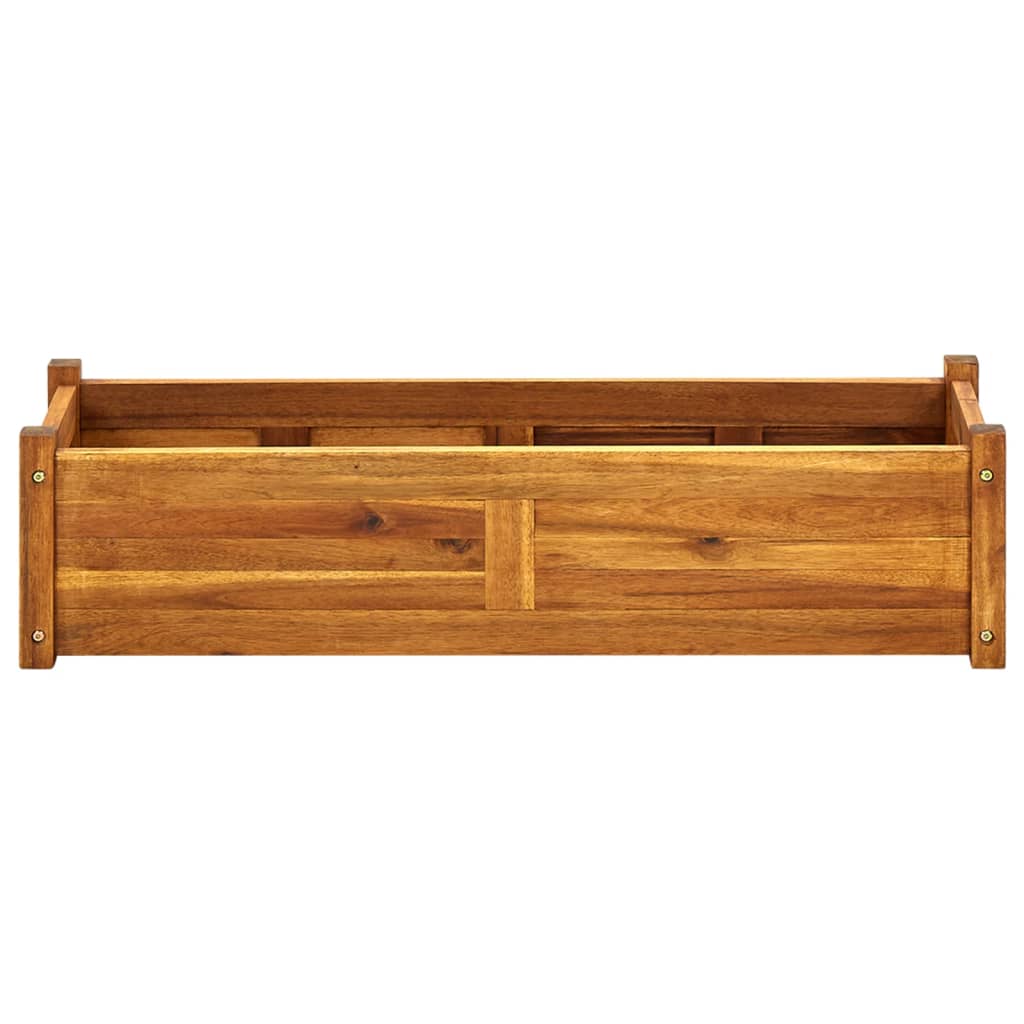 Plantenbak Verhoogd 100X30X25 Cm Acaciahout