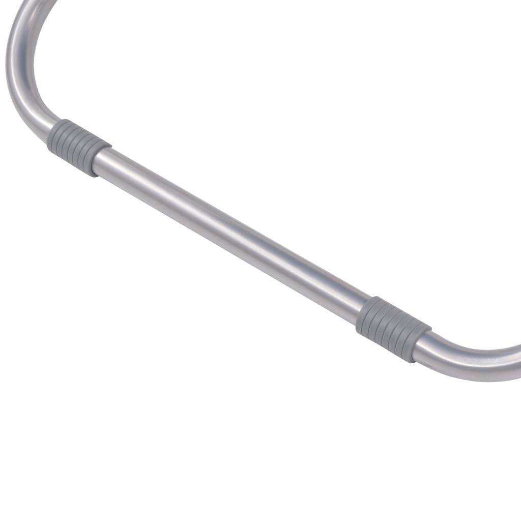 Terrasstoelen Verstelbaar 2 St Staal Rood