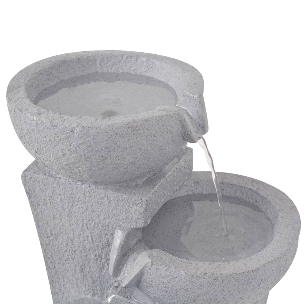 Binnenfontein Met Led-Verlichting Polyresin