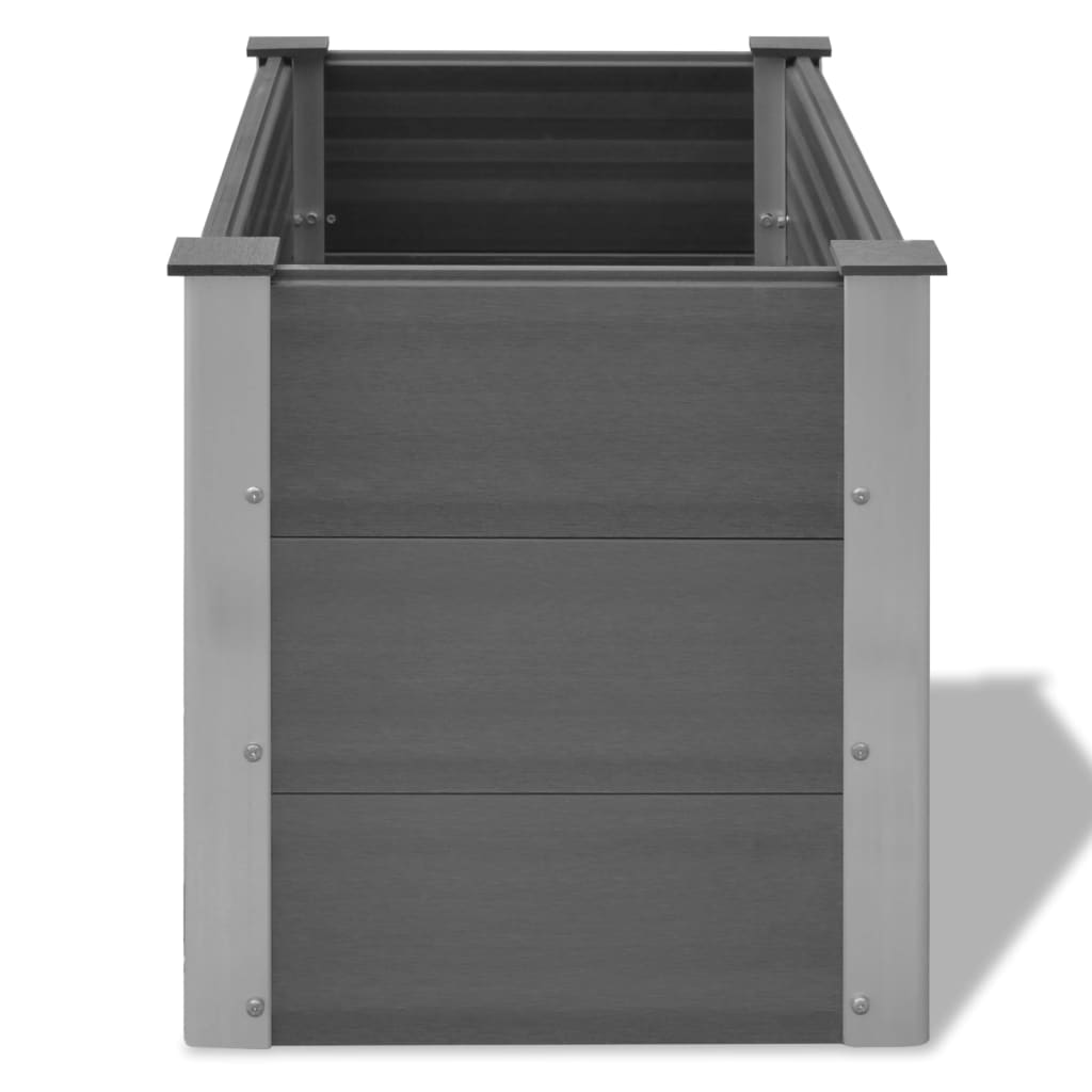 Plantenbak Verhoogd 100X50X54 Cm Hkc Grijs