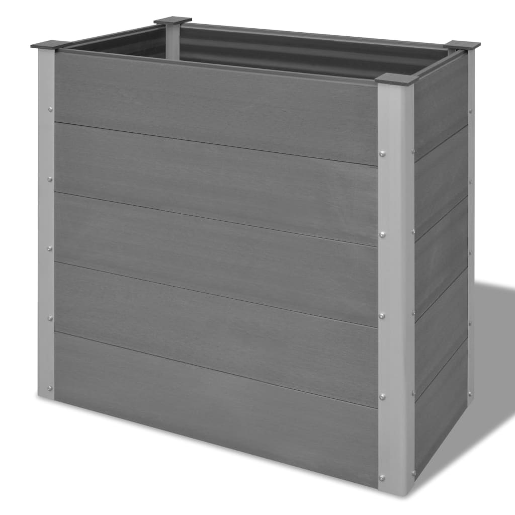 Plantenbak Verhoogd 100X50X91 Cm Hkc Grijs