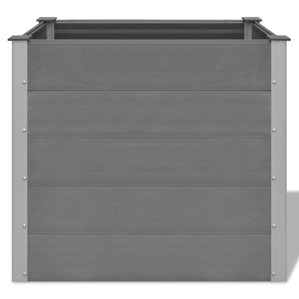 Plantenbak Verhoogd 100X50X91 Cm Hkc Grijs