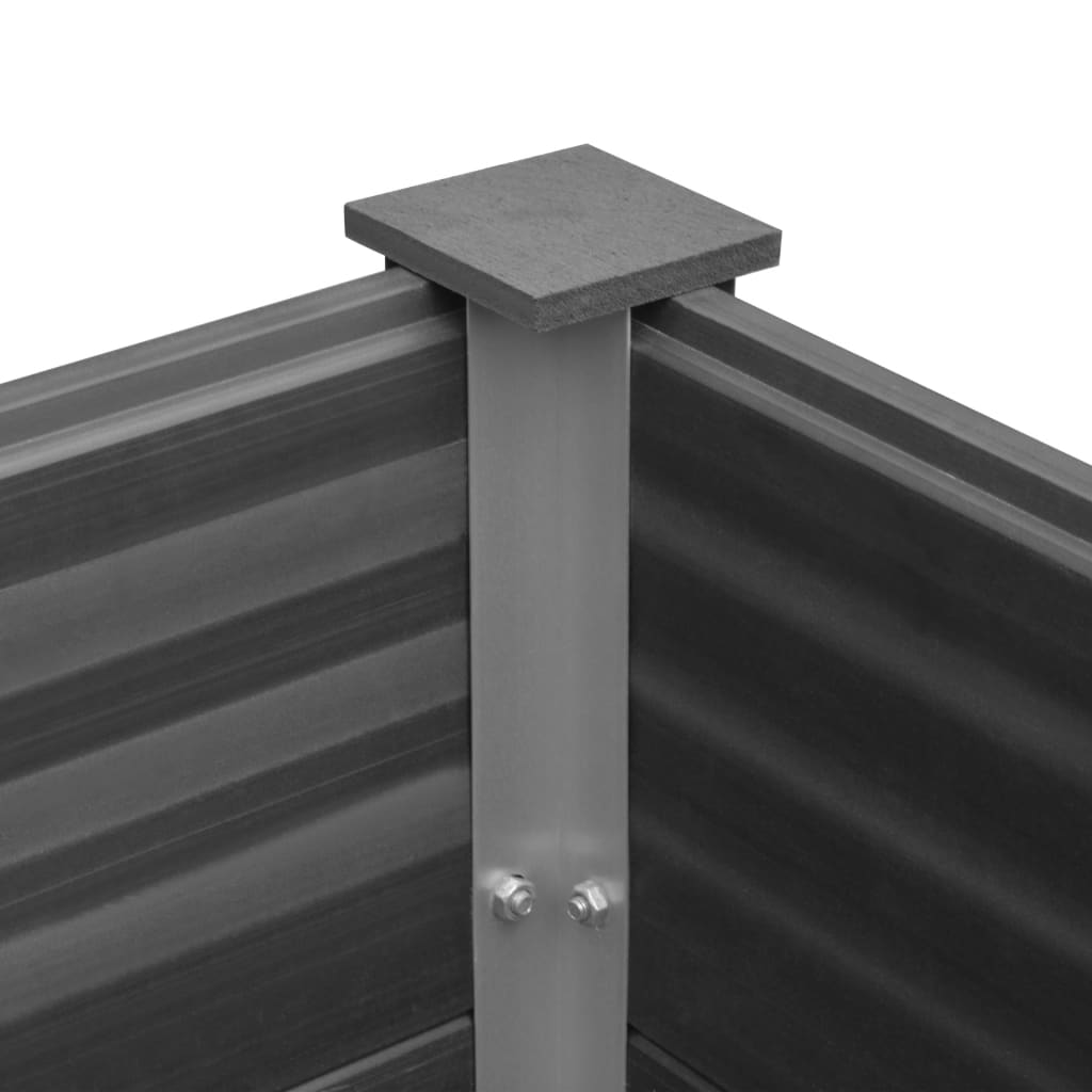 Plantenbak Verhoogd 100X50X91 Cm Hkc Grijs
