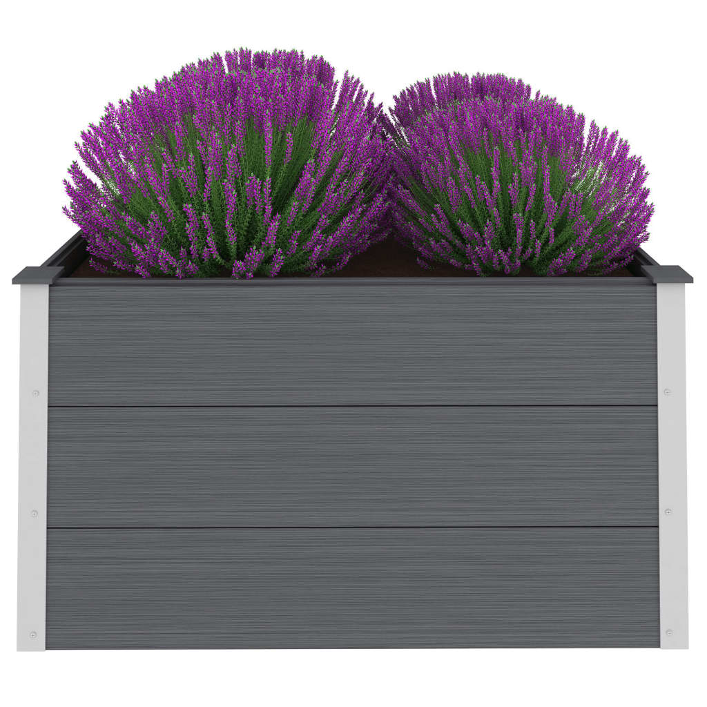Plantenbak Verhoogd 100X100X54 Cm Hkc Grijs