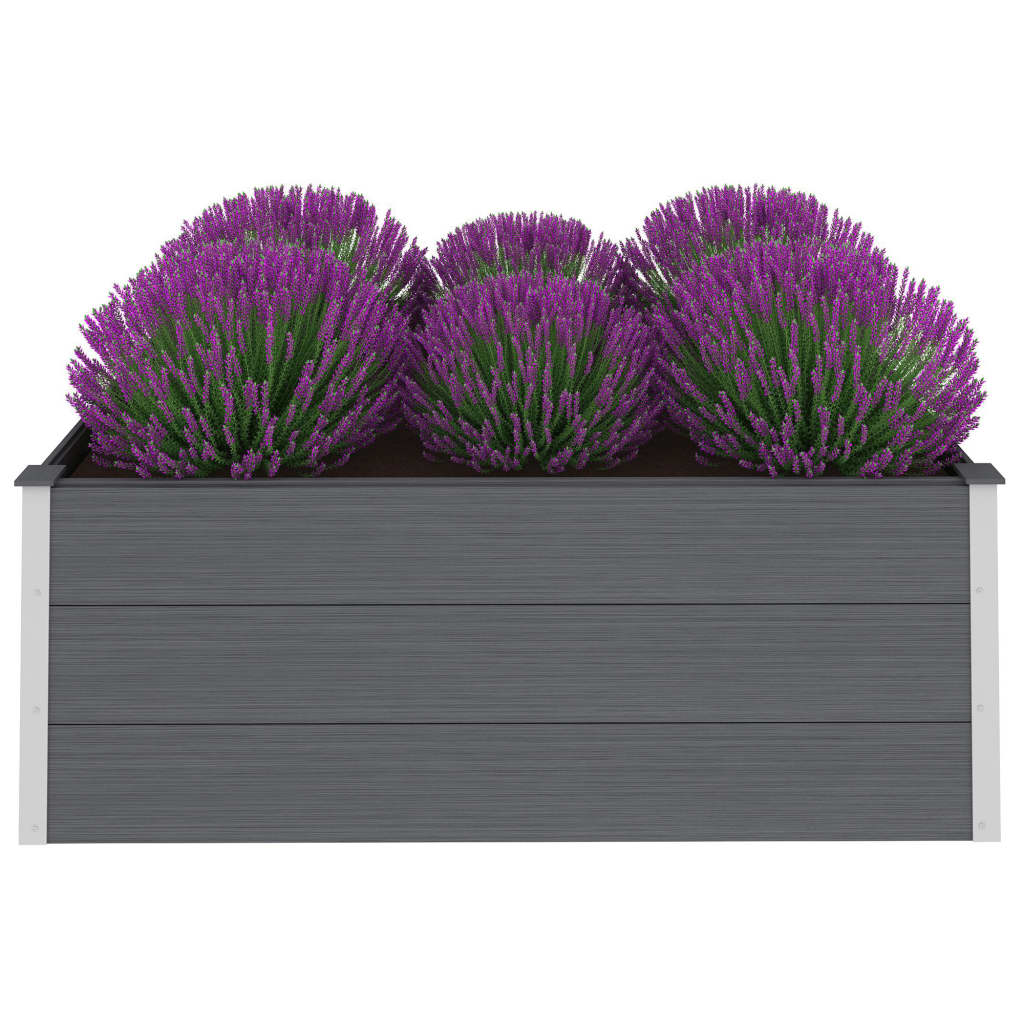 Plantenbak Verhoogd 150X100X54 Cm Hkc Grijs