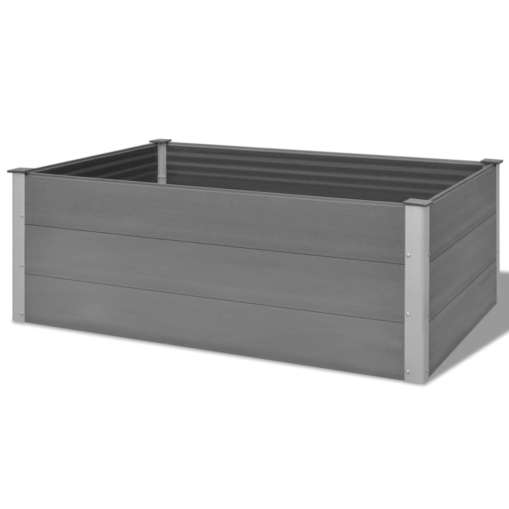 Plantenbak Verhoogd 150X100X54 Cm Hkc Grijs