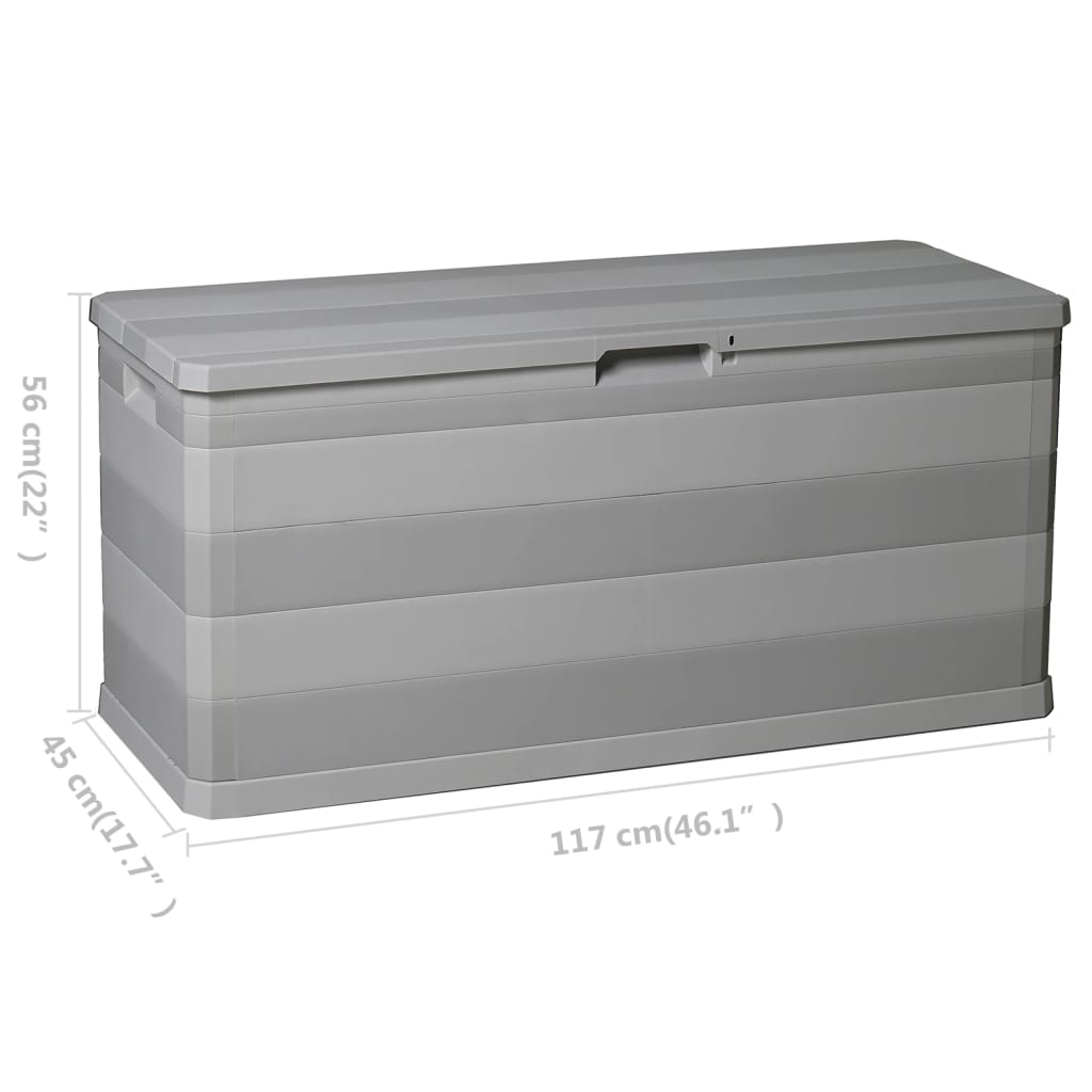 Tuinbox 117X45X56 Cm Grijs