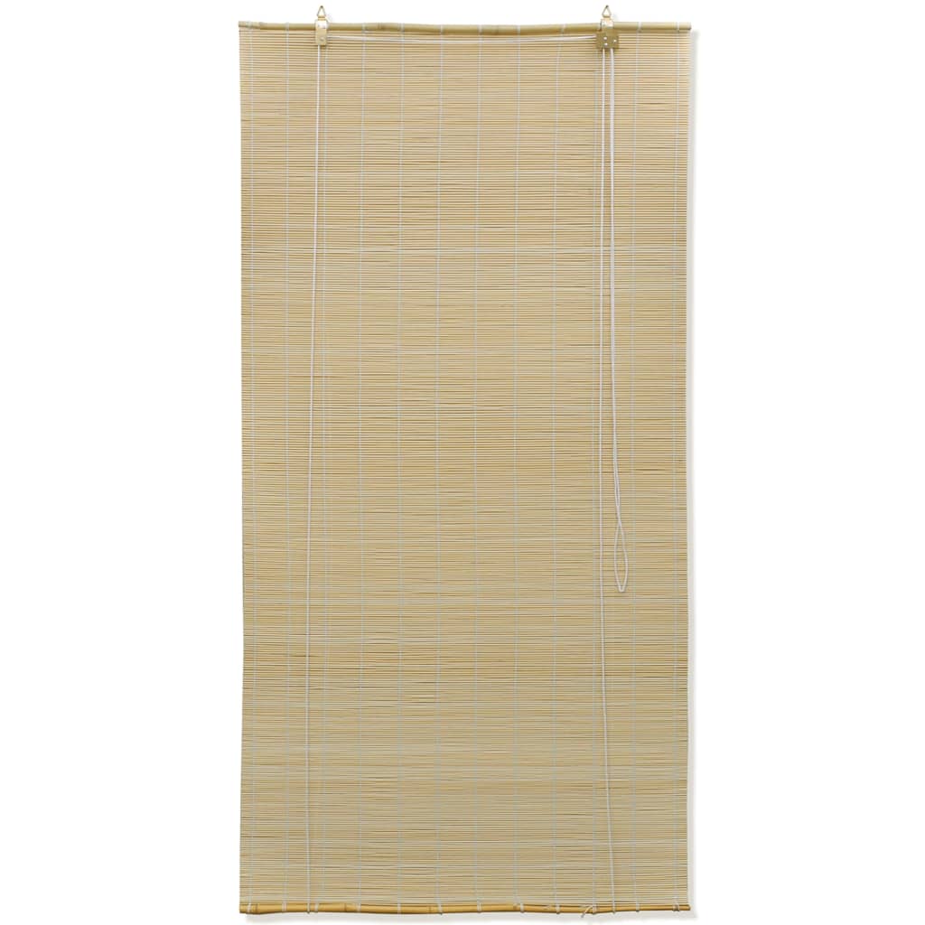 Rolgordijn 140X220 Cm Bamboe Natuurlijk
