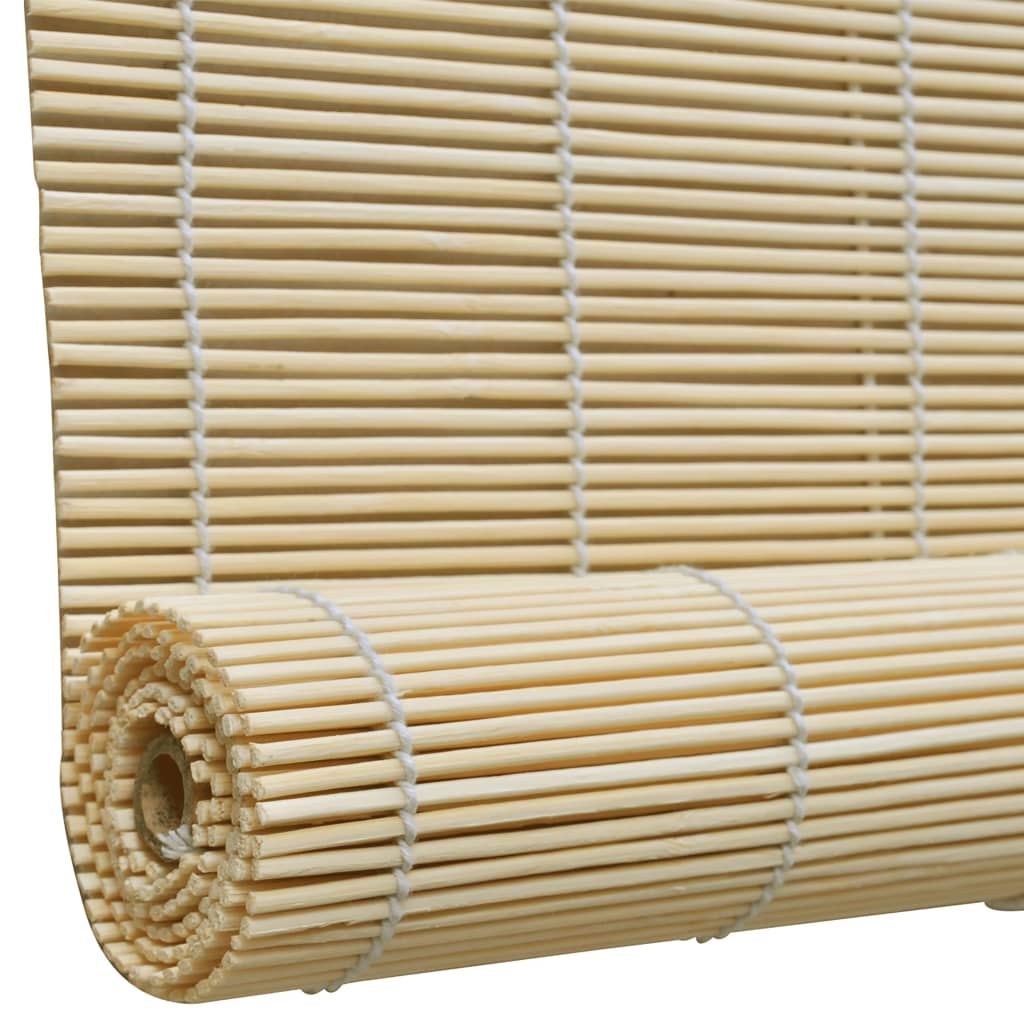 Rolgordijn 140X220 Cm Bamboe Natuurlijk