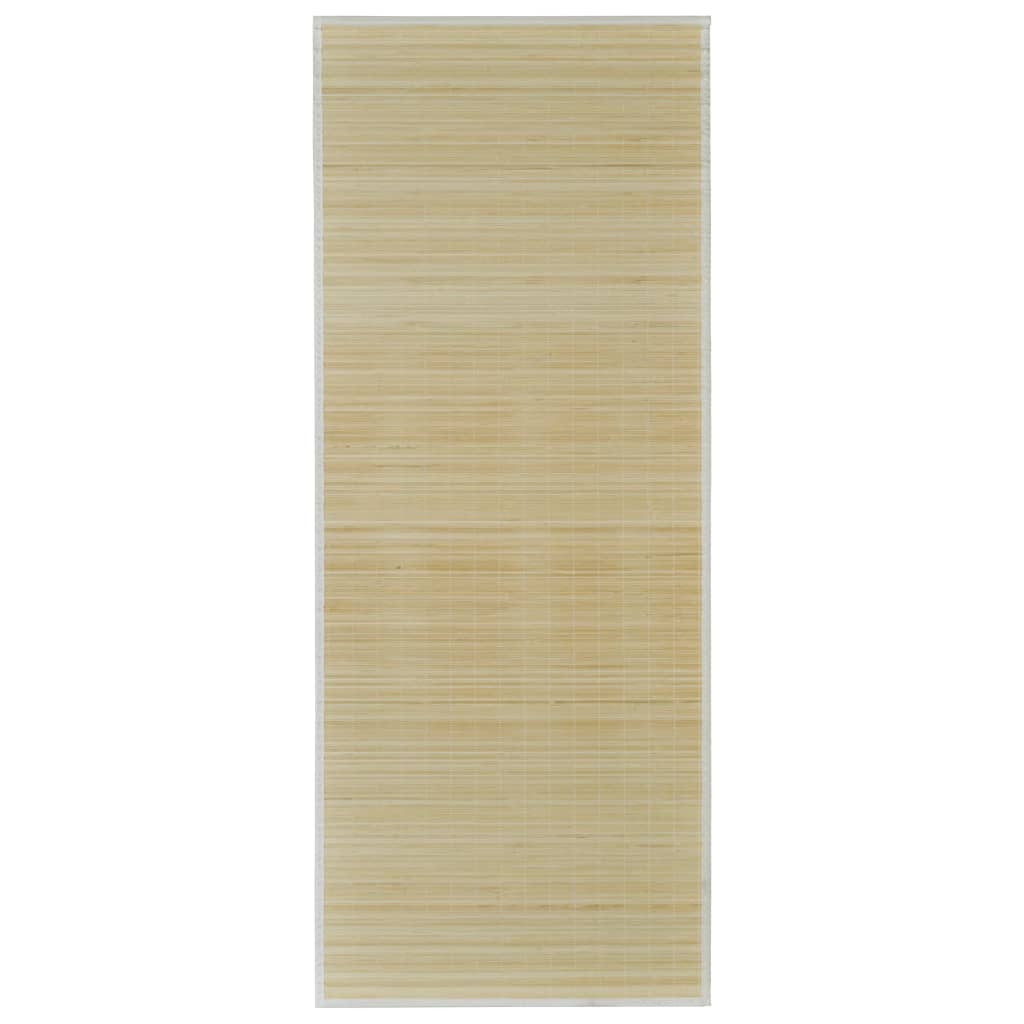 Tapijt 160X230 Cm Bamboe Natuurlijk