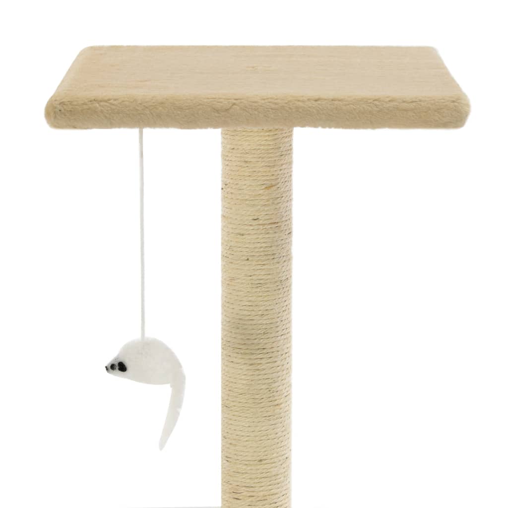 Kattenkrabpaal Met Sisal Krabpalen 95 Cm Beige