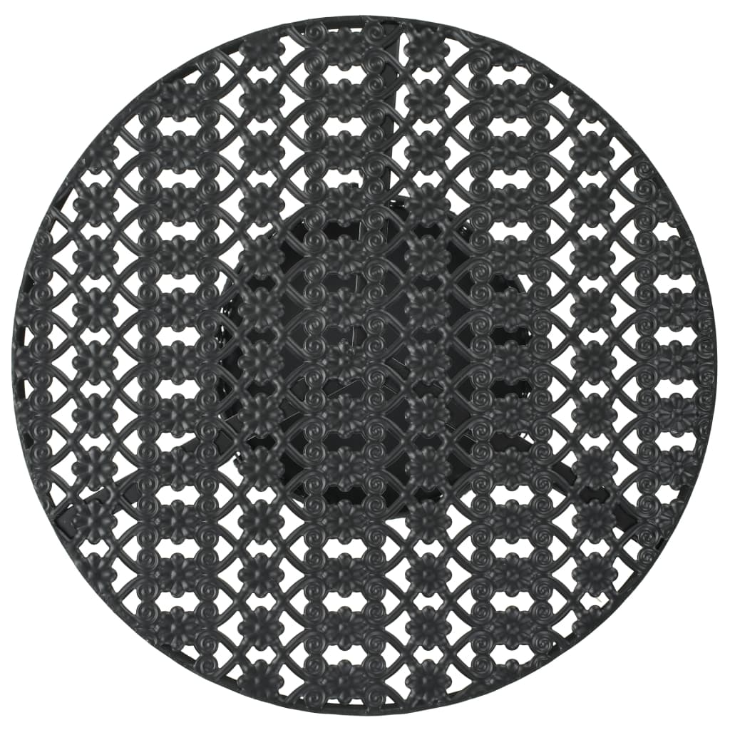 Bistrotafel 40X70 Cm Metaal Zwart