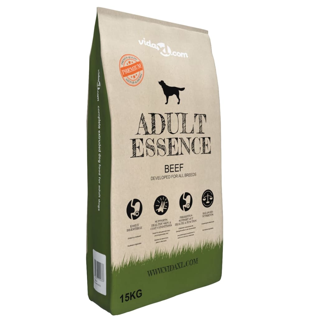 Premium Hondenvoer Droog Adult Essence Beef 30 Kg 2 St