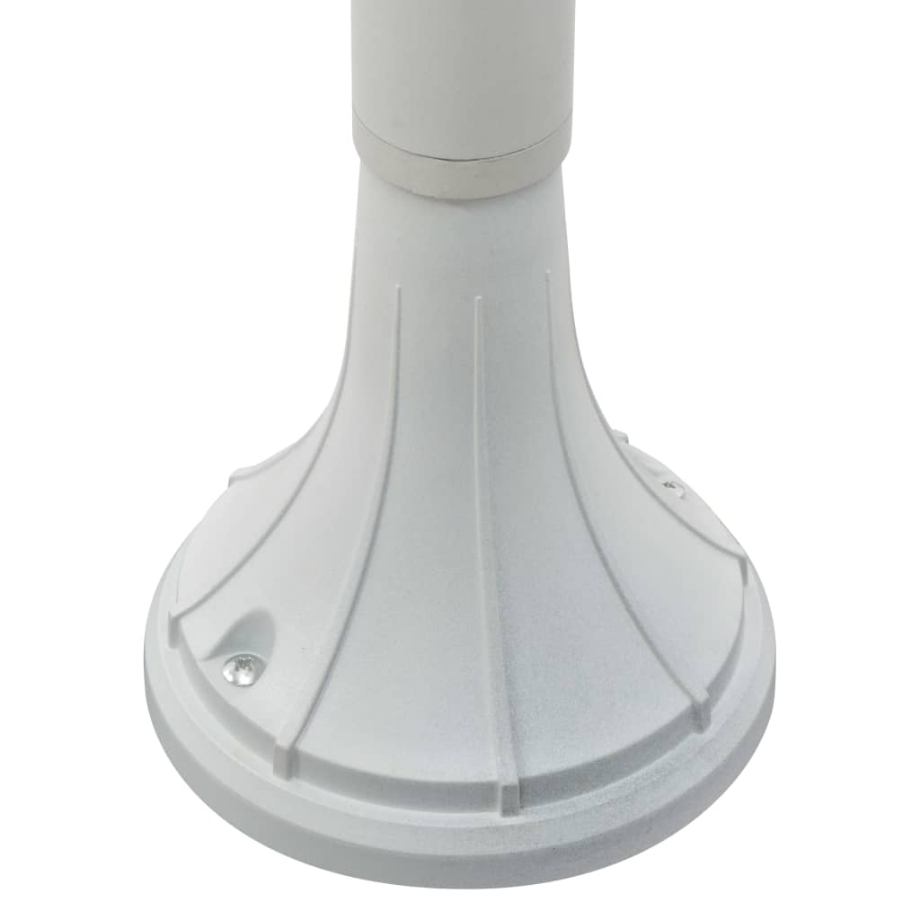 Paalverlichting Tuin E27 120 Cm Aluminium Wit