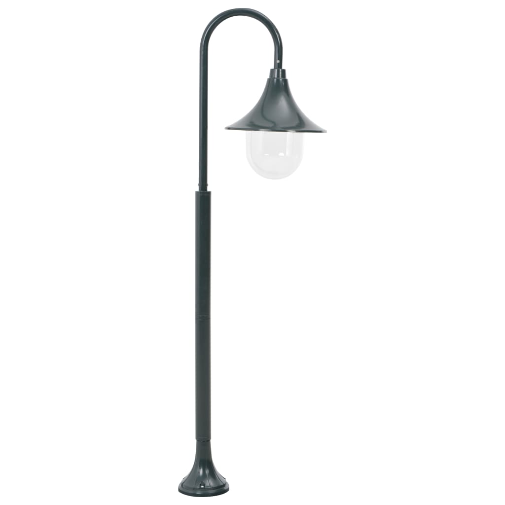 Paalverlichting Tuin E27 120 Cm Aluminium Donkergroen