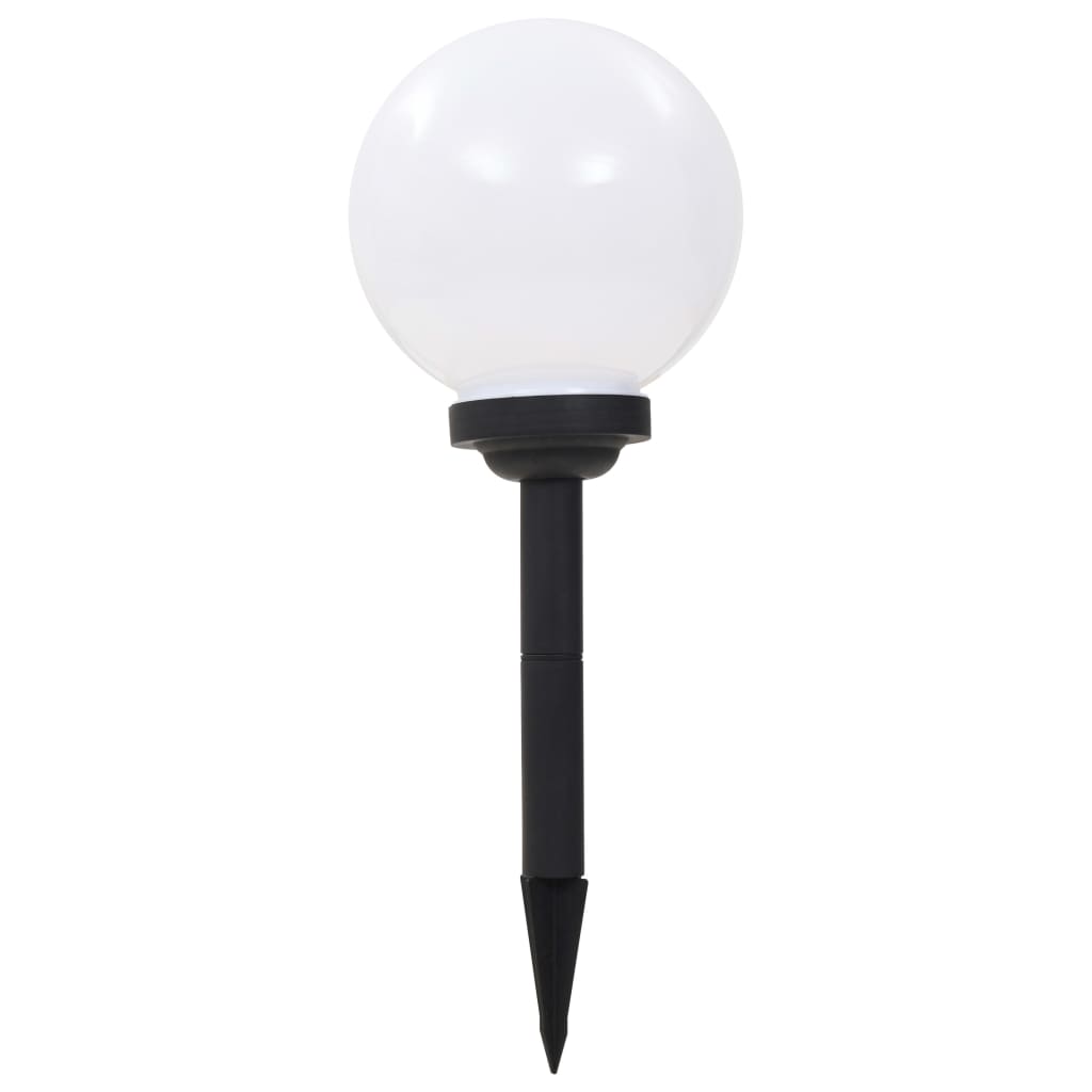 Led-Solarlampen Rond 20 Cm Rgb 3 St