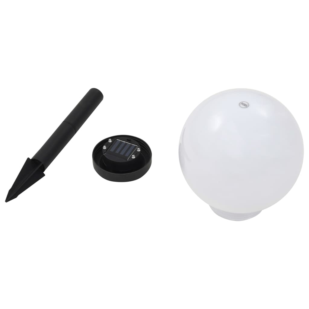 Led-Solarlampen Rond 20 Cm Rgb 3 St