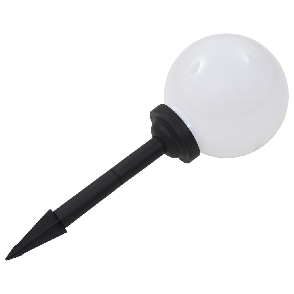 Led-Solarlampen Rond 20 Cm Rgb 3 St