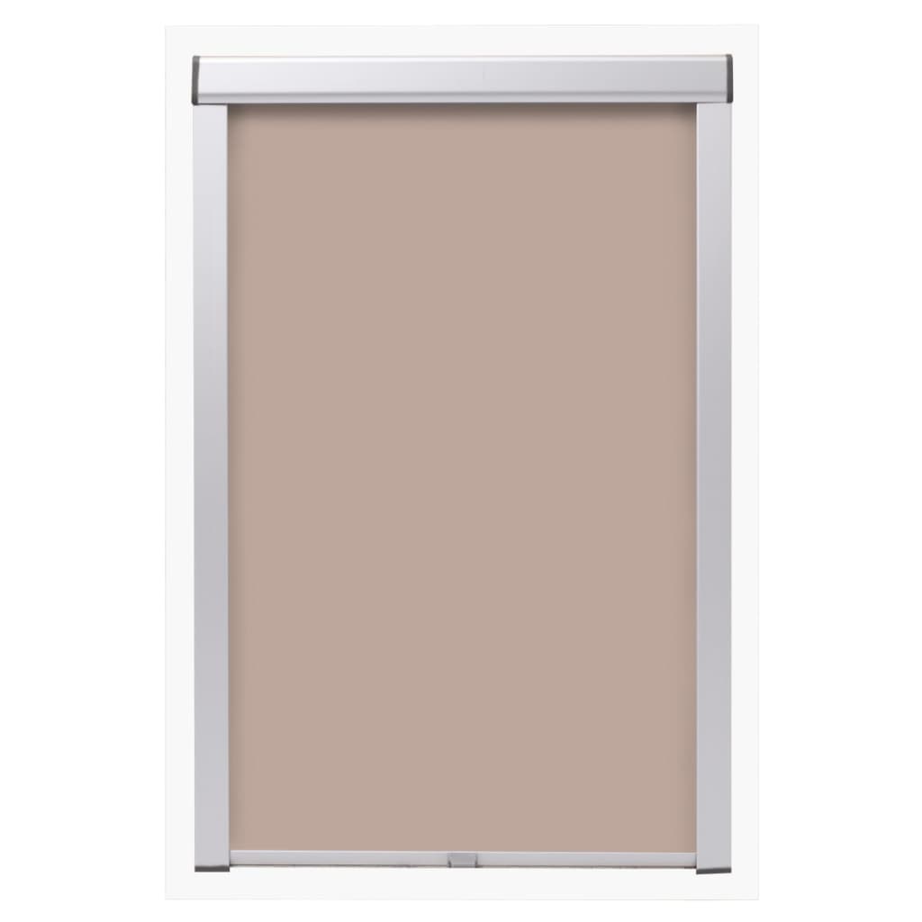 Rolgordijn Verduisterend Beige Sk08