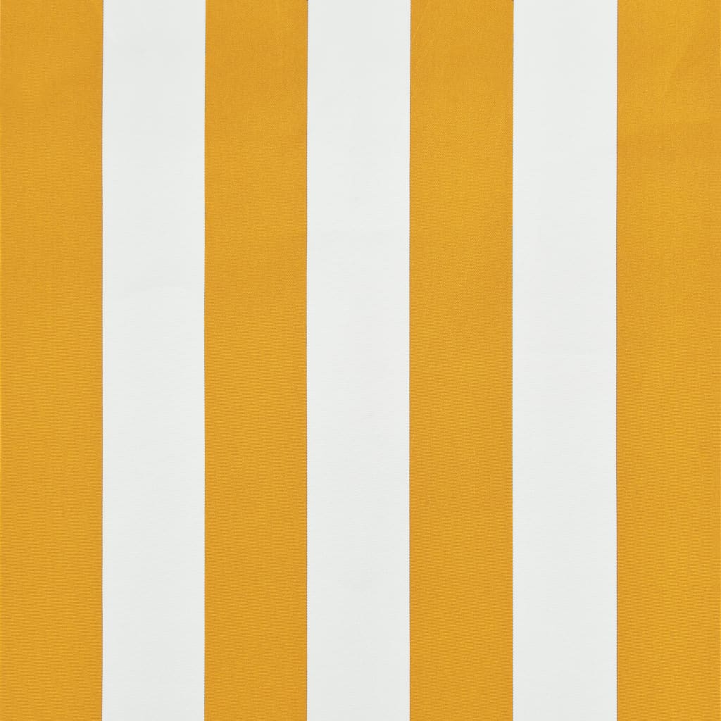 Luifel Uittrekbaar 300X150 Cm Geel En Wit