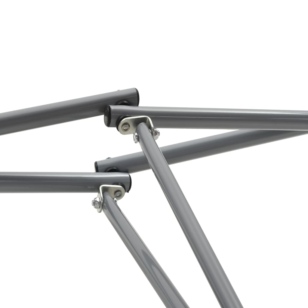 Hangmat Met Inklapbare Standaard Zwart