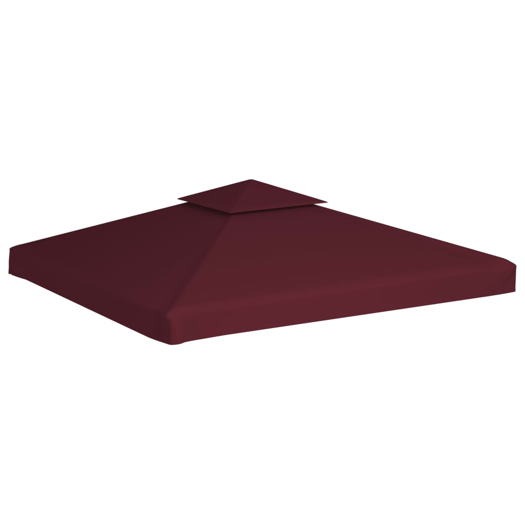 Prieeldak 2-Laags 3X3M 310 G/M² Bordeaux