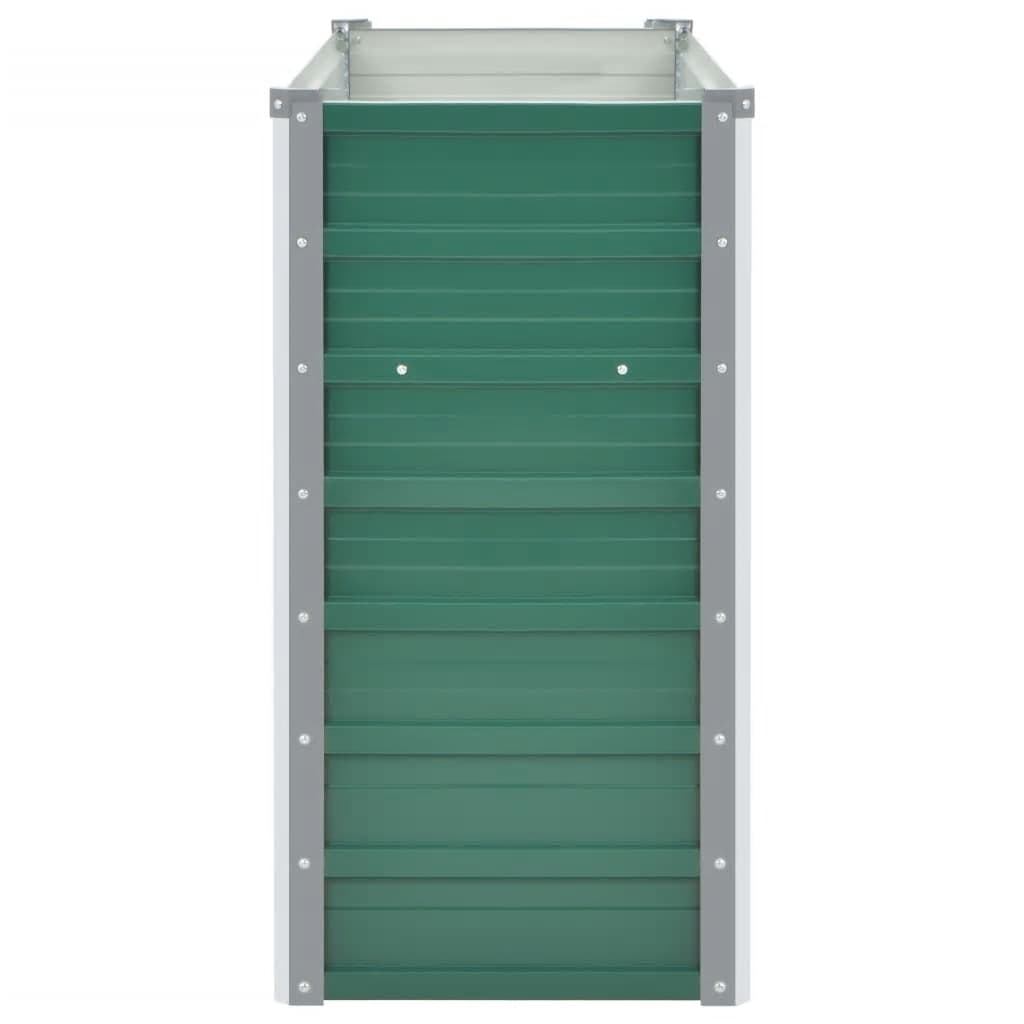 Plantenbak Verhoogd 160X40X77 Cm Gegalvaniseerd Staal Groen