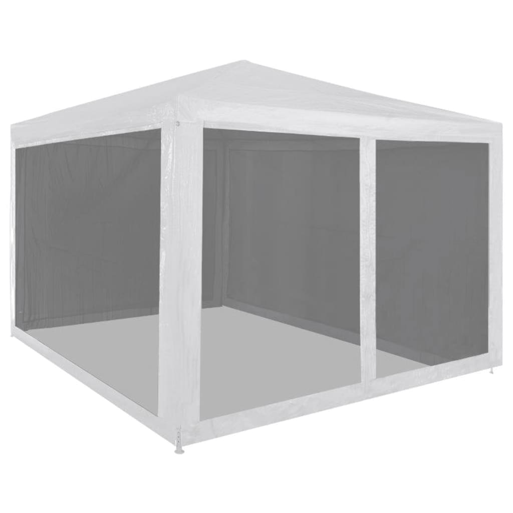 Partytent Met 4 Mesh Zijwanden 3X3 M