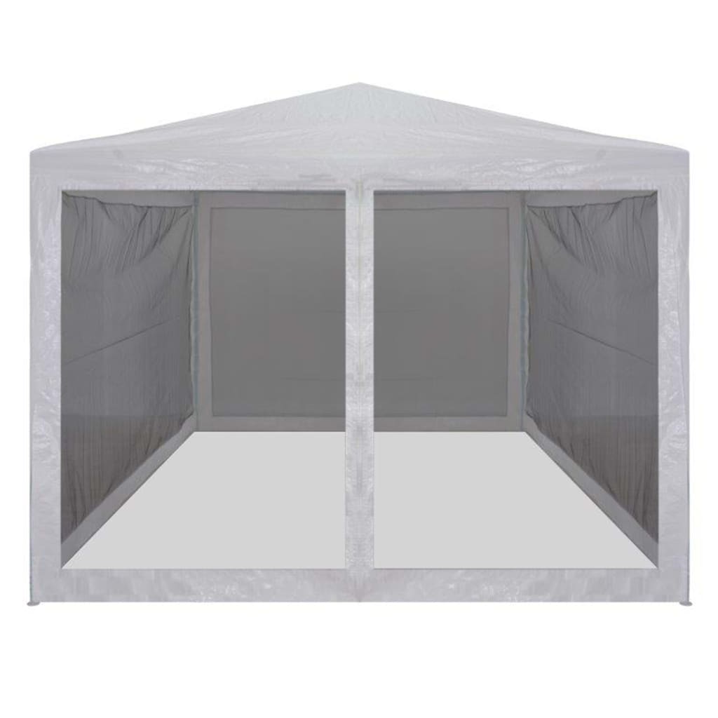 Partytent Met 4 Mesh Zijwanden 3X3 M