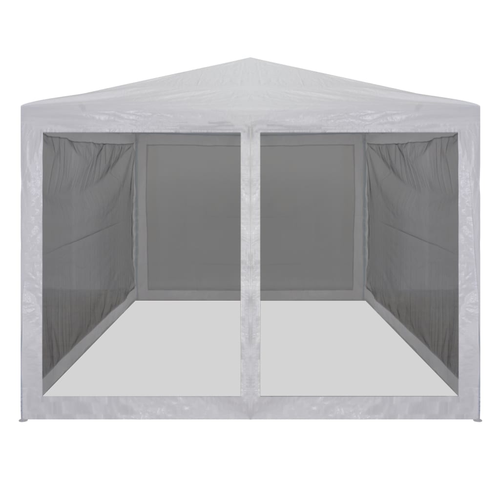 Partytent Met 4 Mesh Zijwanden 4X3 M