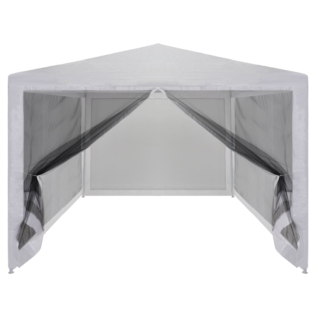 Partytent Met 4 Mesh Zijwanden 4X3 M
