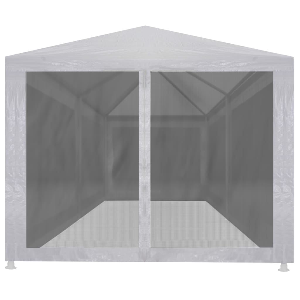 Partytent Met 6 Mesh Zijwanden 6X3 M