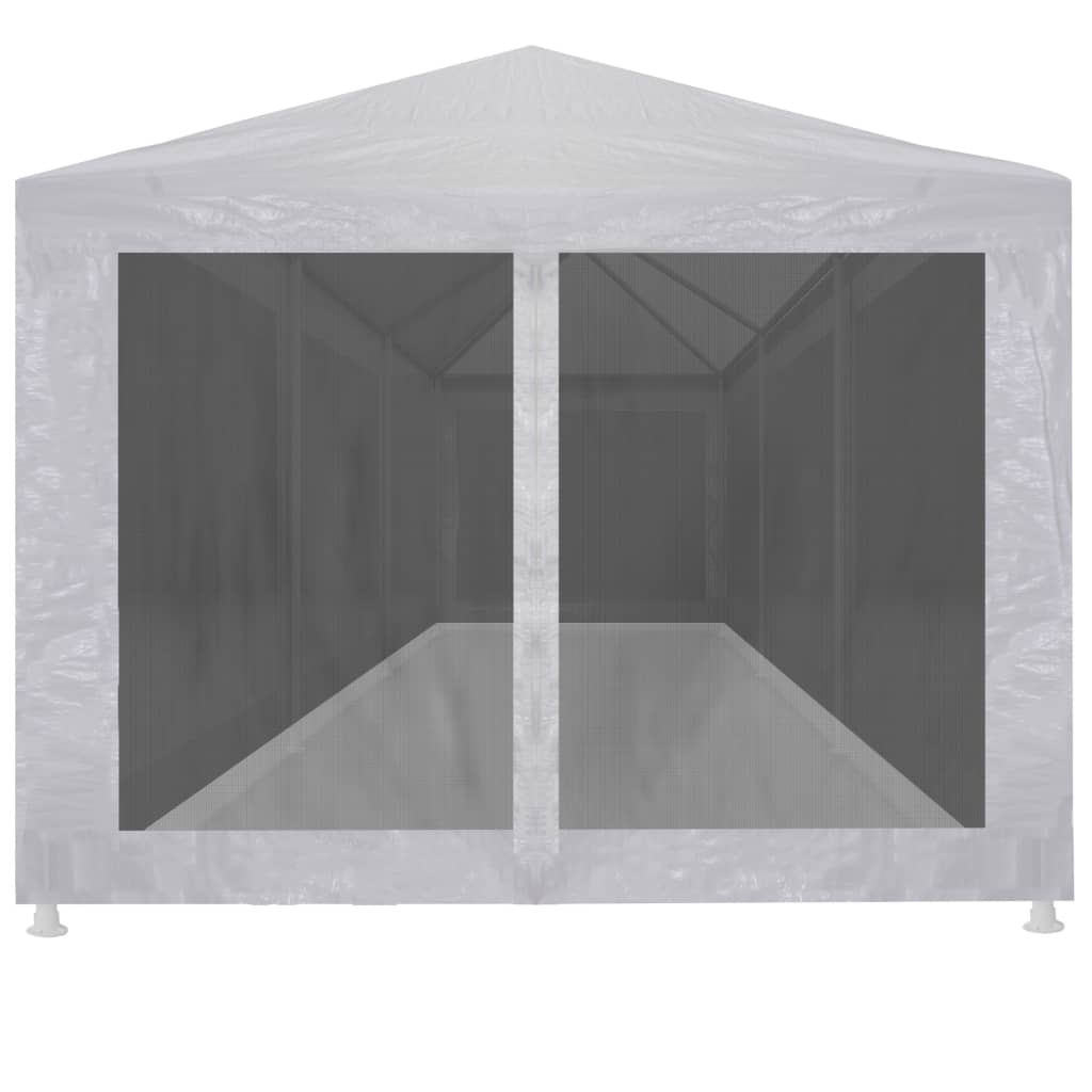 Partytent Met 8 Mesh Zijwanden 9X3 M