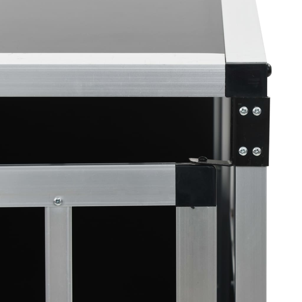 Hundebox mit Einzeltür 65 x 91 x 69,5 cm