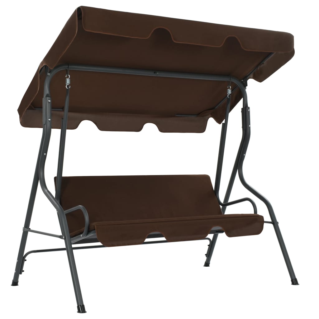 Schommelbank 170X110X153 Cm Koffiekleurig