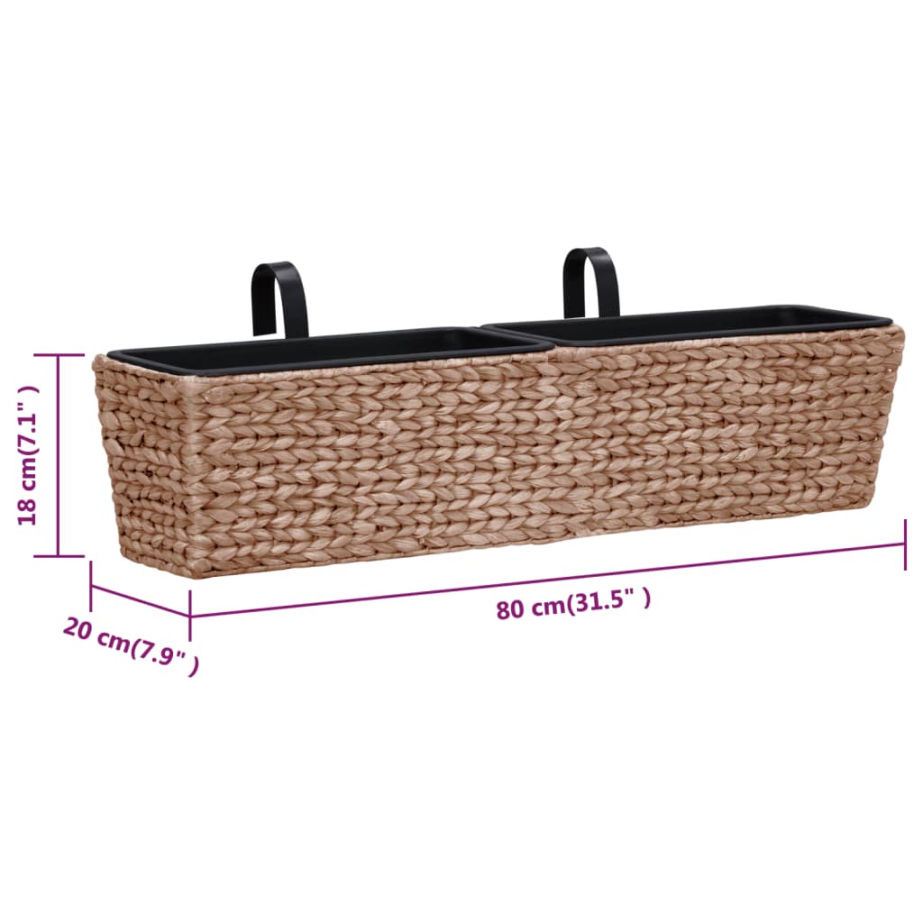 Plantenbakken 2 St Waterhyacint Bruin
