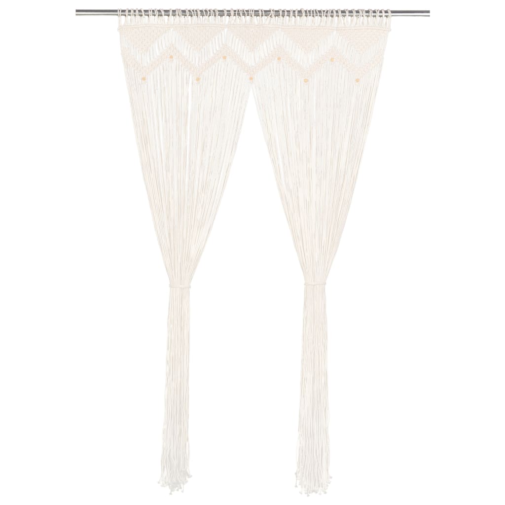 Gordijn Macramé 140X240 Cm Katoen