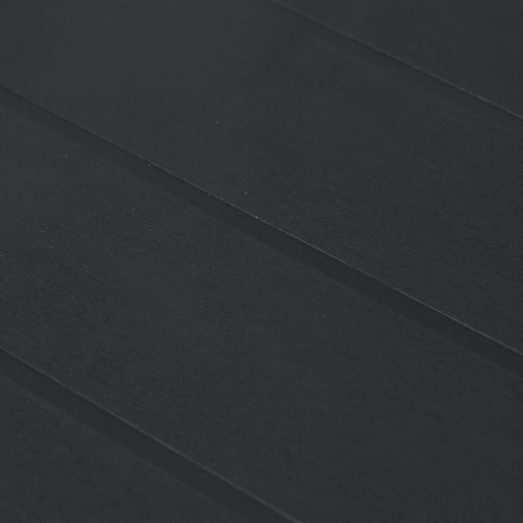 Tuintafel 150X90X72 Cm Rattan-Look Kunststof Antraciet