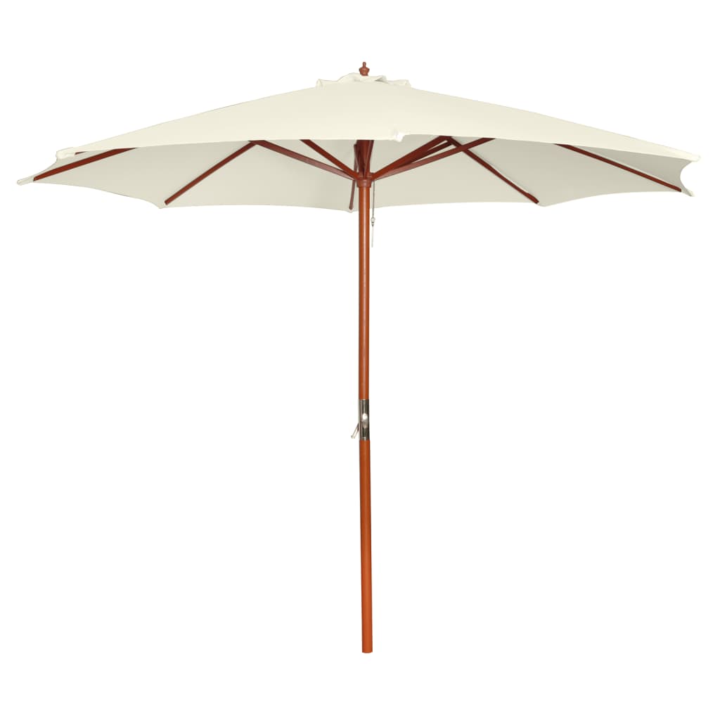 Sonnenschirm 300X258 cm Sandweiß
