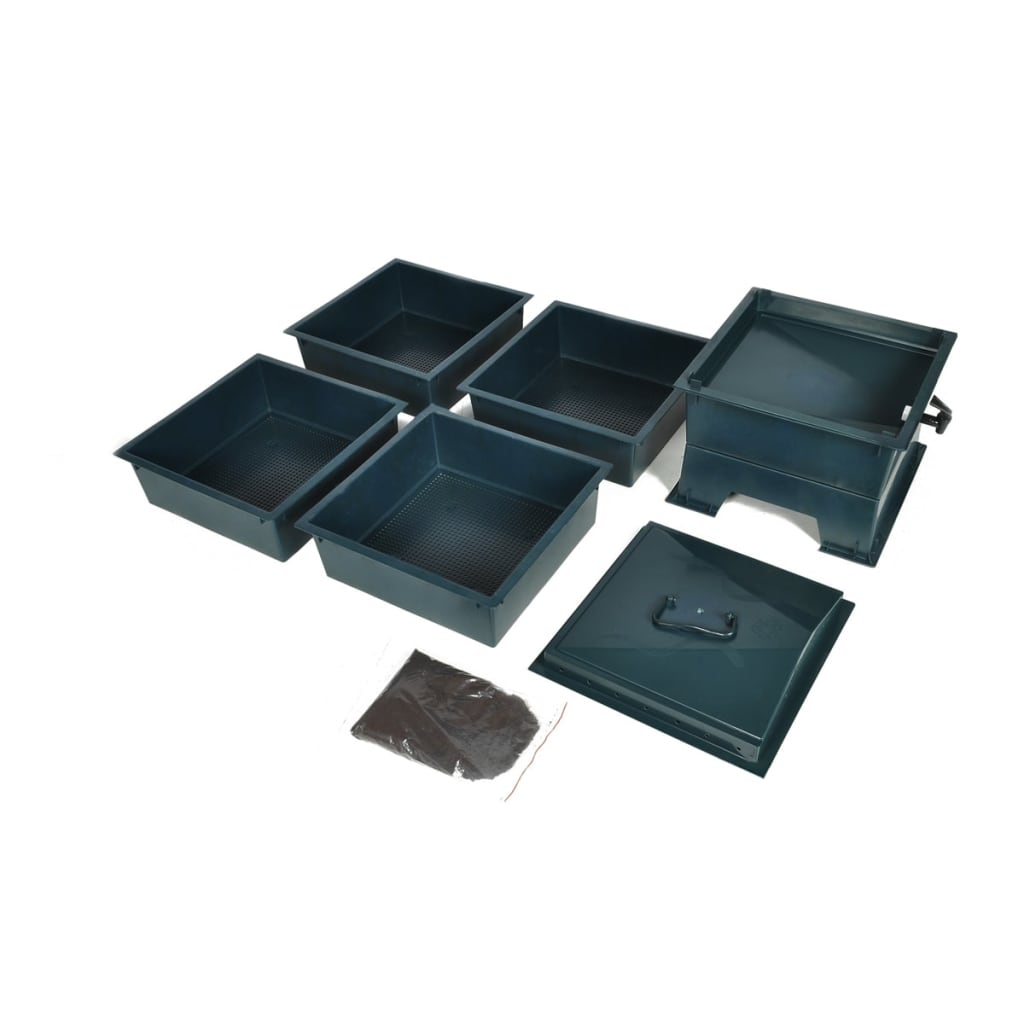 Wormenbak 4-Laags 42X42X60 Cm