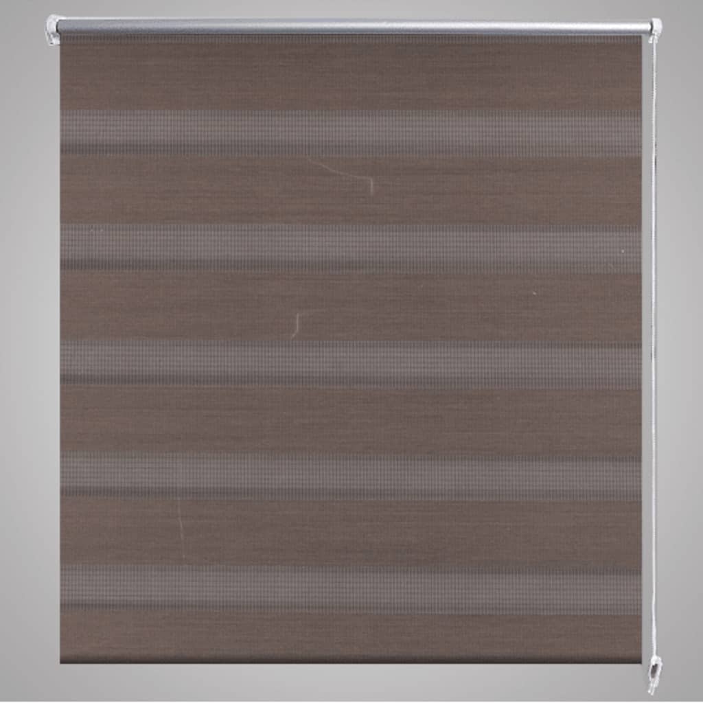 Duo Rolgordijn 80X150Cm Koffiebruin