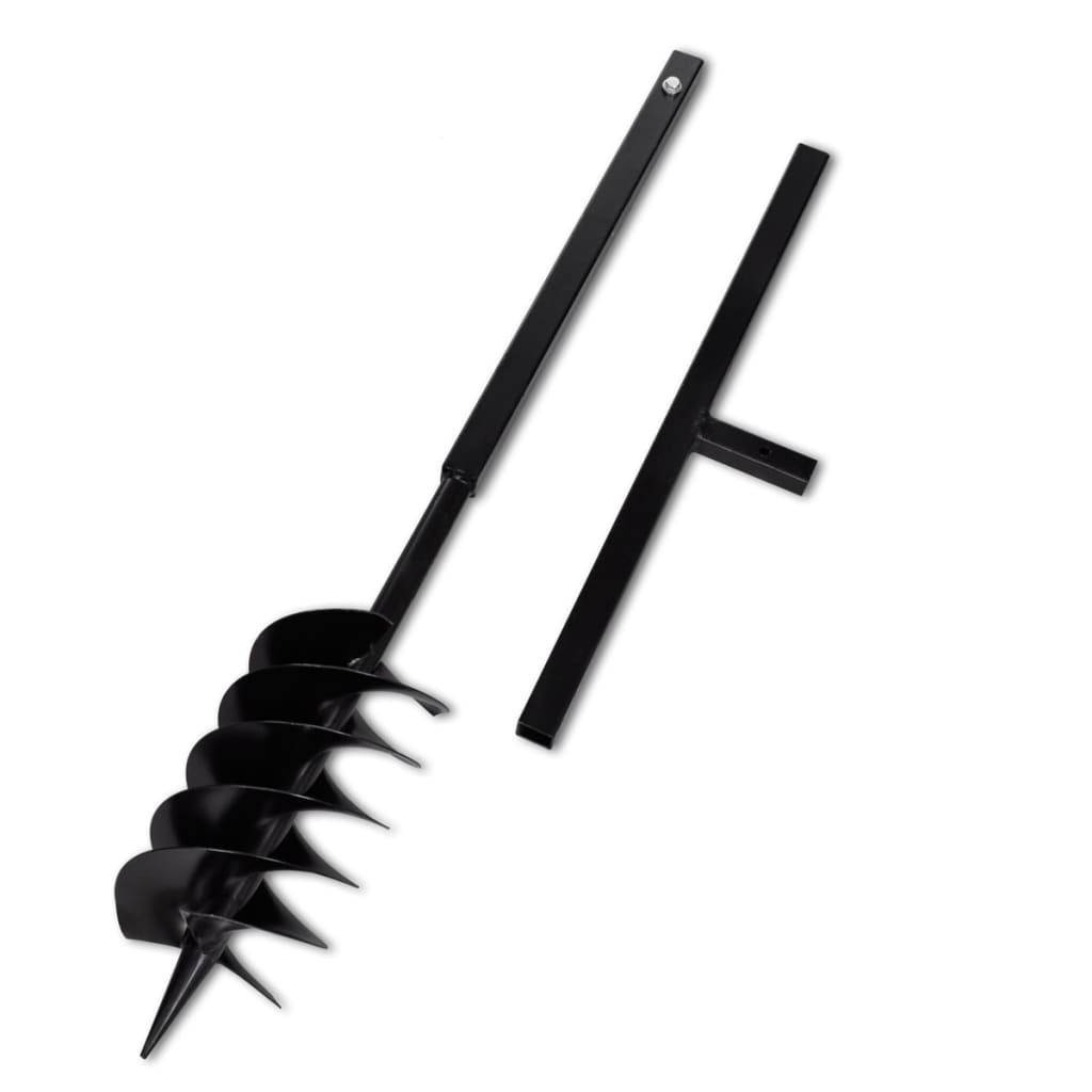 Grondboor Met Handvat En Schroefkop 150 Mm (Zwart)