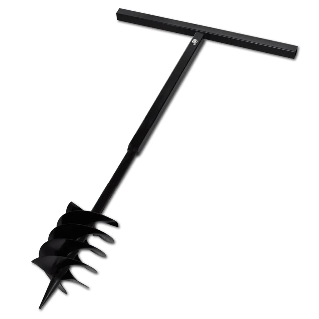Grondboor Met Handvat En Schroefkop 180 Mm (Zwart)