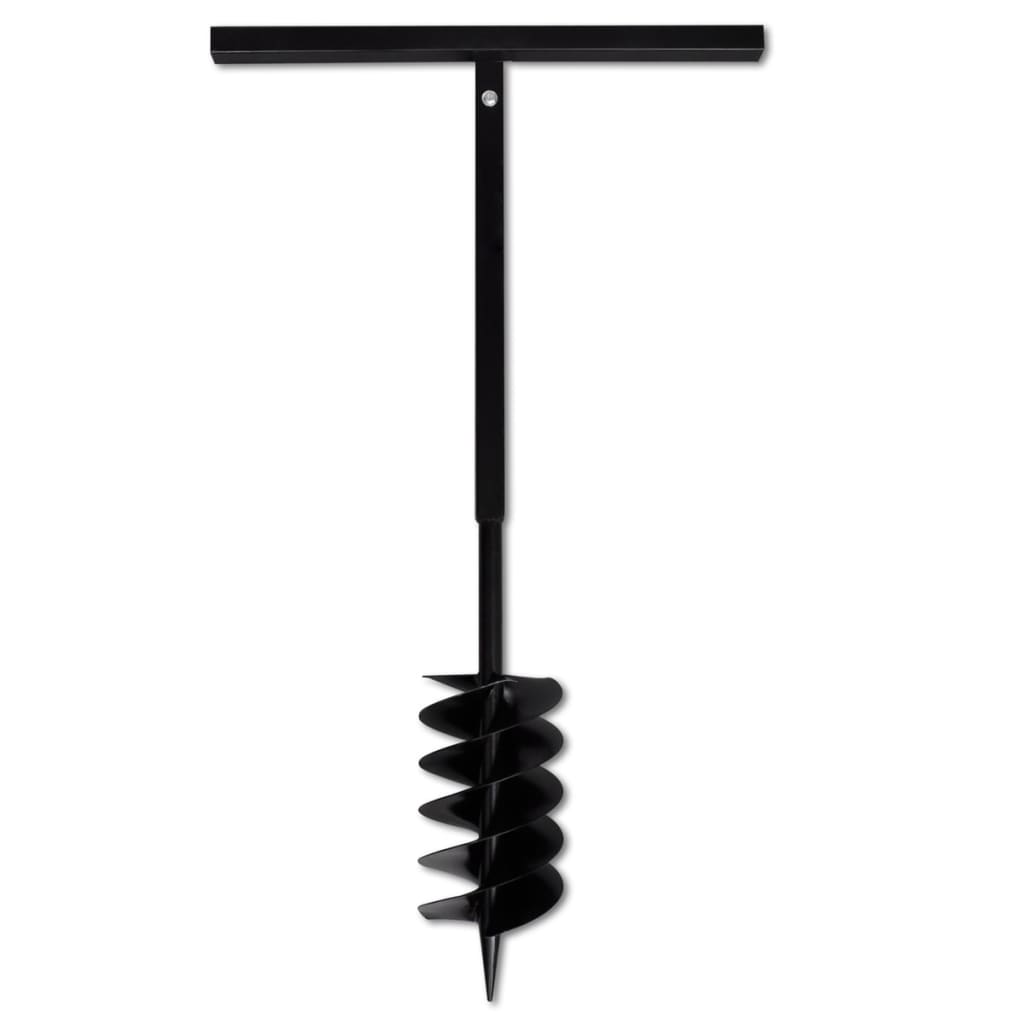 Grondboor Met Handvat 150 Mm En Verlengstukken 9 M (Staal)