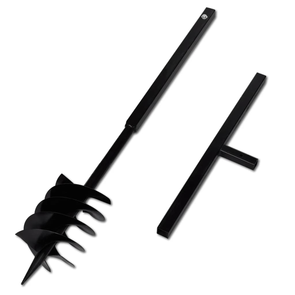 Grondboor Met Handvat 180 Mm En Verlengstukken 5 M (Staal)