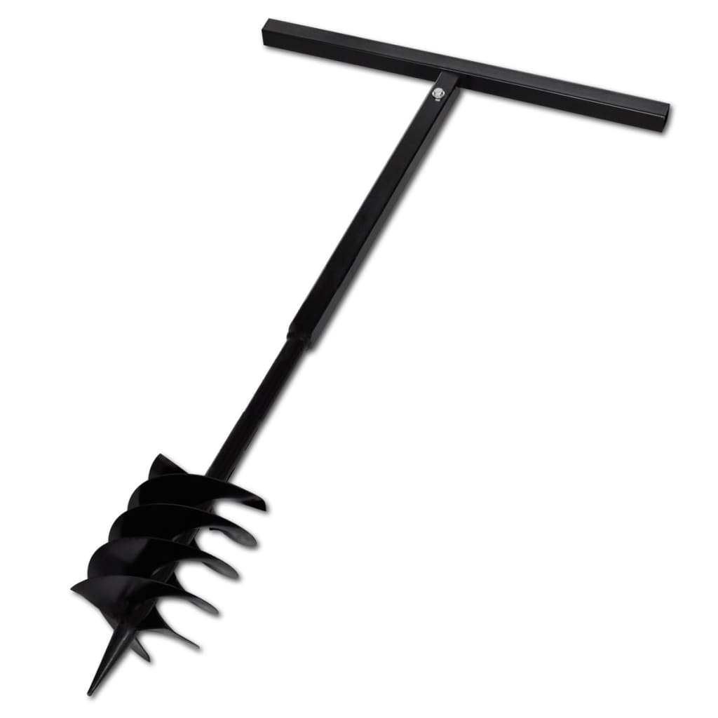 Grondboor Met Handvat 180 Mm En Verlengstukken 5 M (Staal)